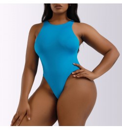 women Shapper Bodysuit seamless Scoop Neck Sleeveless Tight Teddies One-piece Breathable solid Lifter Shapers underwear $31.4...