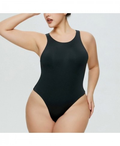 women Shapper Bodysuit seamless Scoop Neck Sleeveless Tight Teddies One-piece Breathable solid Lifter Shapers underwear $31.4...