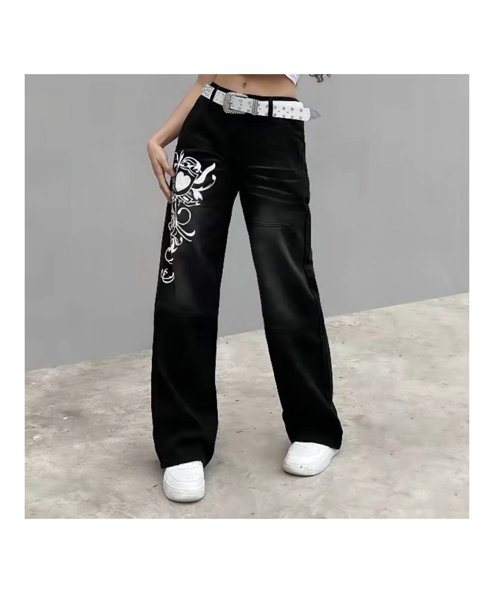 Vintage Low Waisted Cargo Pants Harajuku Grunge Y2K Aesthetics Indie Women's Jeans Pockets Korean Streetwear Retro Trousers $...