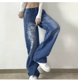 Vintage Low Waisted Cargo Pants Harajuku Grunge Y2K Aesthetics Indie Women's Jeans Pockets Korean Streetwear Retro Trousers $...