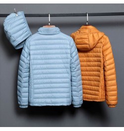 Fall Winter Women Ultralight Thin Down Jacket White Duck Down Hooded Jackets Remove Hat Warm Coat Parka Female Portable Outwe...