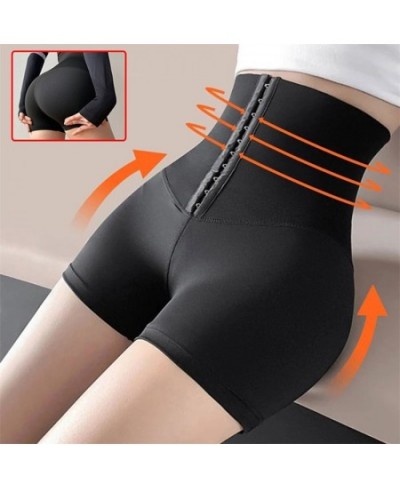 Women Firm Tummy Control With Hook Butt Lifter Shapewear Panties High Waist Trainer Body Shaper Shorts Female Slimming fajas ...