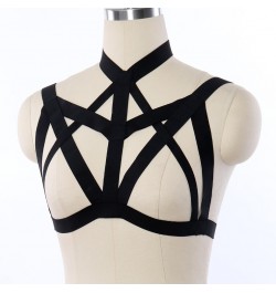 Harness For Women's Underwear Fetish Wear Cage Bra Sexy Bondage Lingerie Handmade Cupless Body Goth Crop Top Suspender Garter...