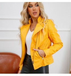 Fashion Faux Leather Jackets Chaqueta Mujer Basic Jacket Women Outfits Moto Biker Coat Woman Clothes Gothic PU Leather Outwea...