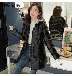 Waterproof Long Winter Coat Female Women Warm Jackets Students Hooded Padded Clothing Snow Wear Outside New Parkas $71.44 - J...