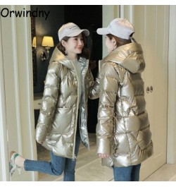 Waterproof Long Winter Coat Female Women Warm Jackets Students Hooded Padded Clothing Snow Wear Outside New Parkas $71.44 - J...