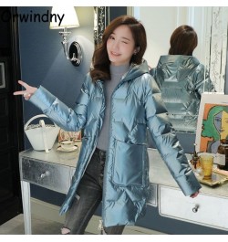 Waterproof Long Winter Coat Female Women Warm Jackets Students Hooded Padded Clothing Snow Wear Outside New Parkas $71.44 - J...