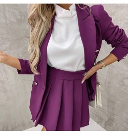 Vintage Office Lady Double Breasted Blazer And Shorts Set Solid Color Women Two Piece Set Female High Waist Shorts Skirt Suit...