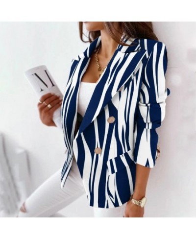 Herfst Office Lady Elegante Effen Blazer Jassen Mode Turn-Down Kraag Vrouwen Bovenkleding Lente Casual Eenvoudige Lange Mouwe...