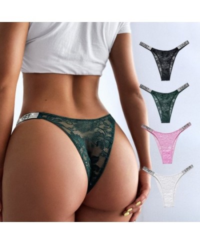 3Pack Shiny Rhinestone Underpants Party Gathering Underwear Sexy Lingerie Women Panties T Pants Thong Lace Knickers $27.73 - ...