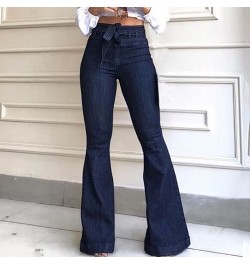 High Waist Bellbottom Jeans Streetwear Fashion Blue Jeans Femme Push Up Slim Denim Pants Women Black Sexy Flare Jeans 2022 $4...