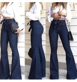 High Waist Bellbottom Jeans Streetwear Fashion Blue Jeans Femme Push Up Slim Denim Pants Women Black Sexy Flare Jeans 2022 $4...