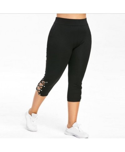 New Style Legging Women High Waist Cropped Trousers Pants Elastic Fashion Slim Leggings Short Leggings Summer Breeches $28.27...