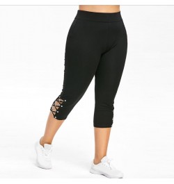 New Style Legging Women High Waist Cropped Trousers Pants Elastic Fashion Slim Leggings Short Leggings Summer Breeches $28.27...