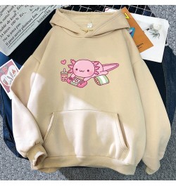 Funny Cute Axolotl Relax Gamer Hoodie Winter Women Hoodies Spring/Autumn Unisex Sweatshirt Harajuku Sudaderas for Birthday Gi...