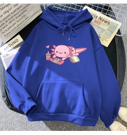 Funny Cute Axolotl Relax Gamer Hoodie Winter Women Hoodies Spring/Autumn Unisex Sweatshirt Harajuku Sudaderas for Birthday Gi...