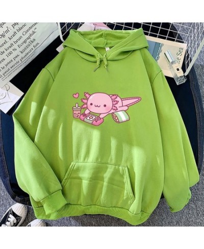 Funny Cute Axolotl Relax Gamer Hoodie Winter Women Hoodies Spring/Autumn Unisex Sweatshirt Harajuku Sudaderas for Birthday Gi...