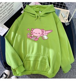 Funny Cute Axolotl Relax Gamer Hoodie Winter Women Hoodies Spring/Autumn Unisex Sweatshirt Harajuku Sudaderas for Birthday Gi...