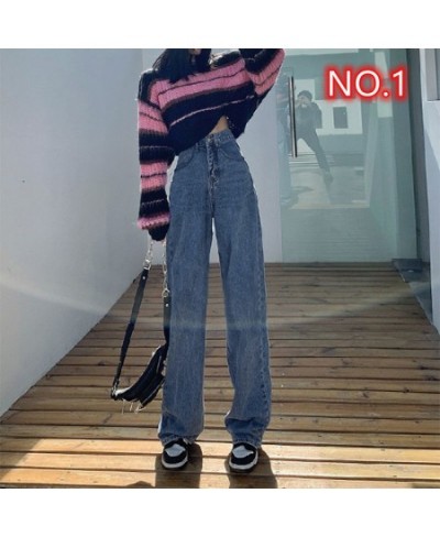 Baggy Jeans Women 2022 Women's Pants Vintage Jeans Woman High Waist Streetwear Denim Y2k Korean Fashion Female Clothing Cloth...